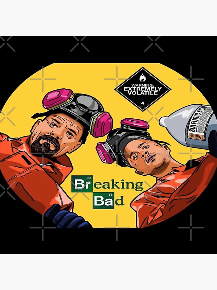 Breaking Bad Jesse And Walt Sticker For Sale By Maxmann1 Redbubble 5639