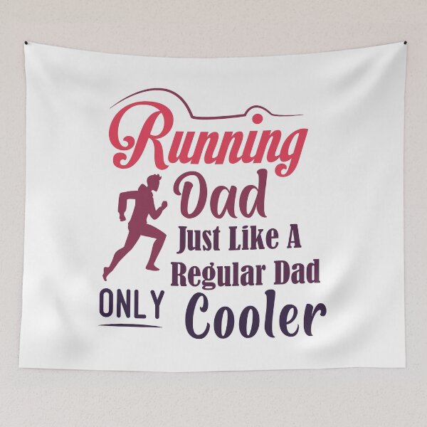 Item preview, Running Dad Just Like A Regular Dad Only Cooler Marathoner fathers day designed and sold by ONMON.