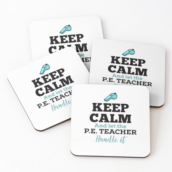 Item preview, Keep Calm And Let The PE Teacher Handle It - PE Teacher Gifts designed and sold by ferdaousseshop.