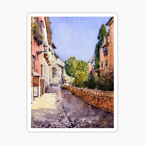 Item preview, Carrera del Darro, Granada, Spain designed and sold by Margaret Merry.