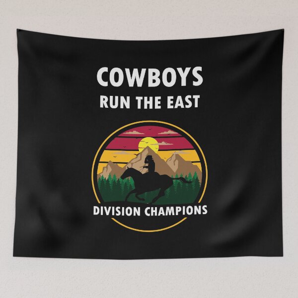 Item preview, Cowboys Run the East Division Champion designed and sold by jain-ravi002.