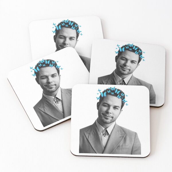 Item preview, Skylar Astin With Blue Butterflies!!   designed and sold by BlingWeavers.