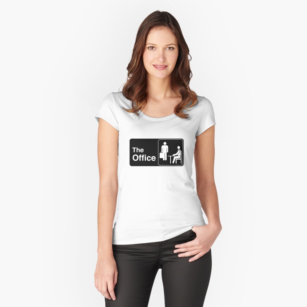 Item preview, Fitted Scoop T-Shirt designed and sold by zlapr.
