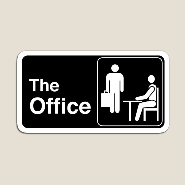 The Office TV Show Logo Magnet