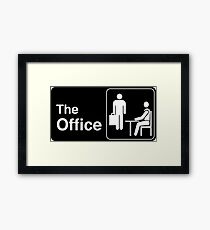 The Office TV Show Logo Framed Print