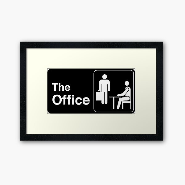 The Office Logo Wall Art | Redbubble