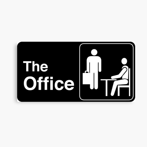 The Office TV Show Logo Canvas Print