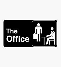 The Office TV Show Logo Photographic Print