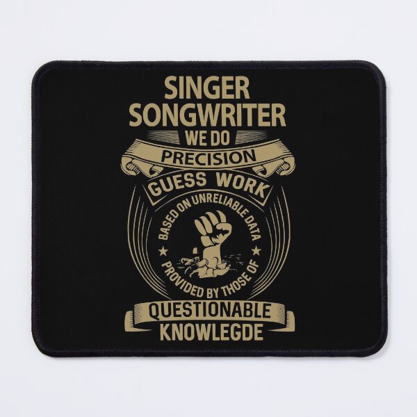 Item preview, Singer Songwriter T Shirt - We Do Precision Job Gift Item Tee designed and sold by natalinedk.