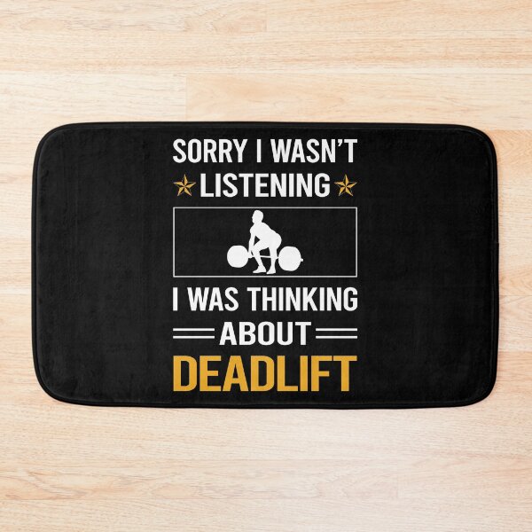 Item preview, Funny Listening Deadlift designed and sold by fatherbarliman.