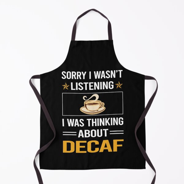 Item preview, Funny Listening Decaf designed and sold by fatherbarliman.