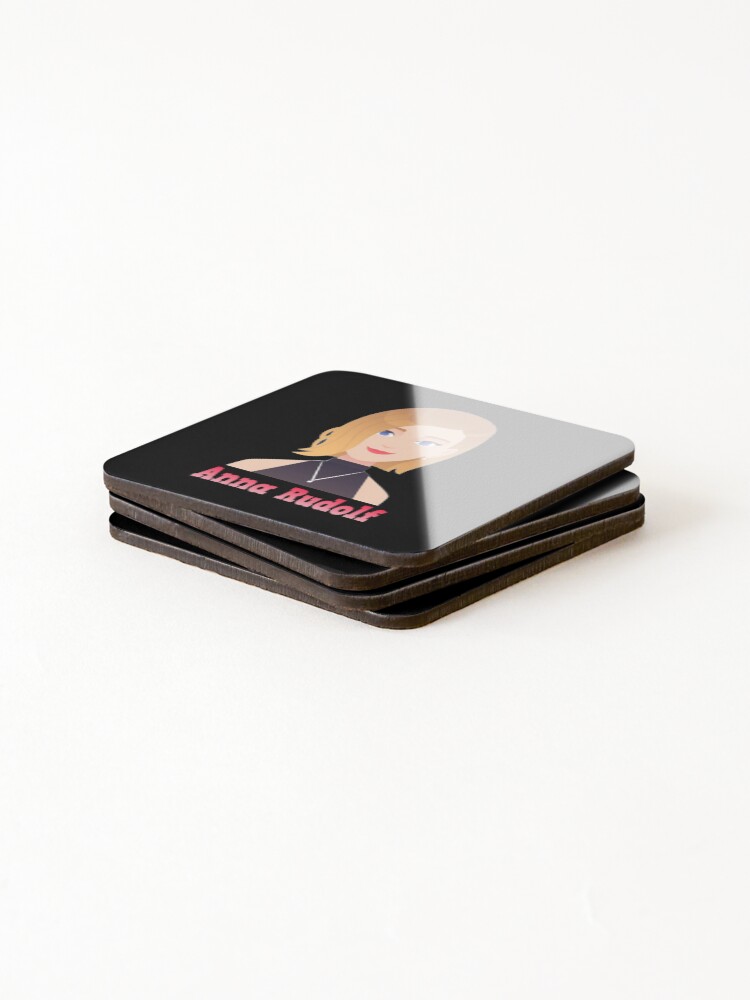 Thumbnail 4 of 5, Coasters (Set of 4), Anna Rudolf Cartoon designed and sold by GambitChess.