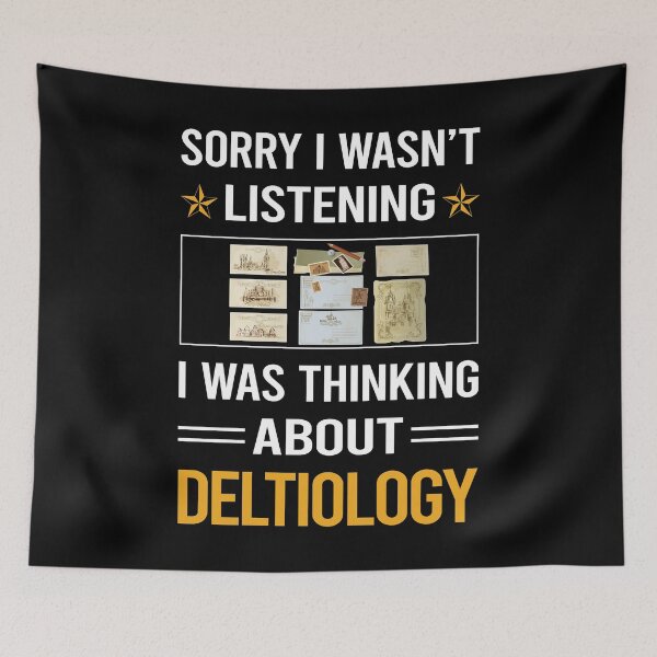 Item preview, Funny Listening Deltiology Postcard Postcards designed and sold by fatherbarliman.