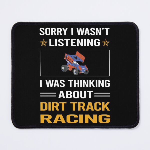 Item preview, Funny Listening Dirt Track Racing designed and sold by fatherbarliman.