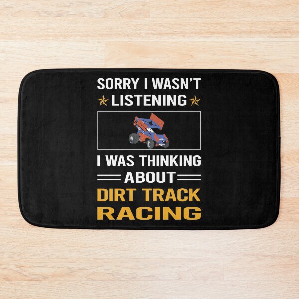 Item preview, Funny Listening Dirt Track Racing designed and sold by fatherbarliman.