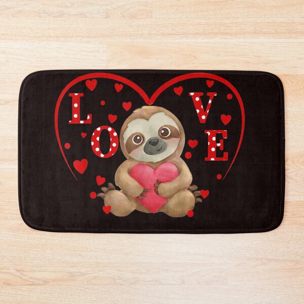 Item preview, Sloth Valentine's Day Gifts for Kids Girls Women Heart  designed and sold by Dadya.