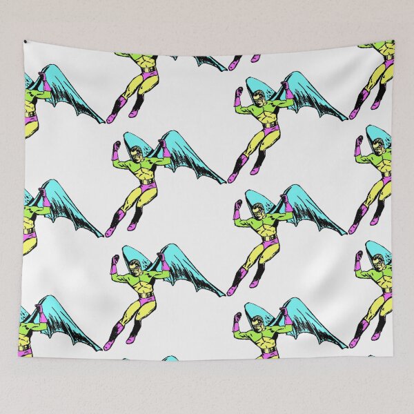 Item preview, Retro Winged Hero  designed and sold by TJKernan.