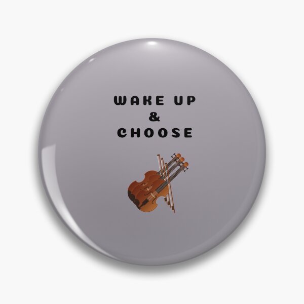 Item preview, Wake up and Choose Violins designed and sold by ArtyTita.