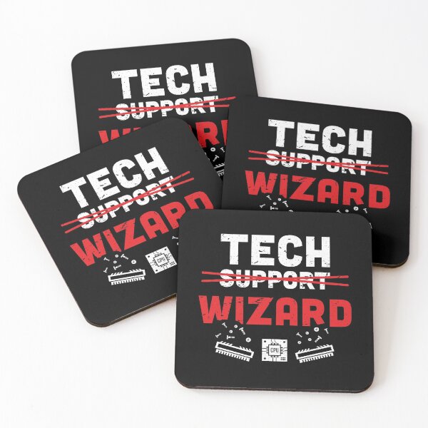 Item preview, Tech Support Wizard Helpdesk Computer Technician designed and sold by SphereZones.