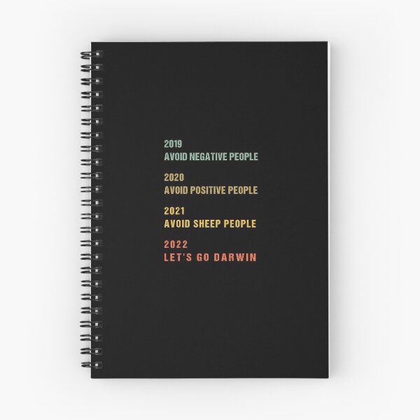 Item preview, 2019 avoid negative people, 2020 avoid positive people, 2021 Avoid sheep people, 2022 Let's Go Darwin vintage designed and sold by midodesign20.
