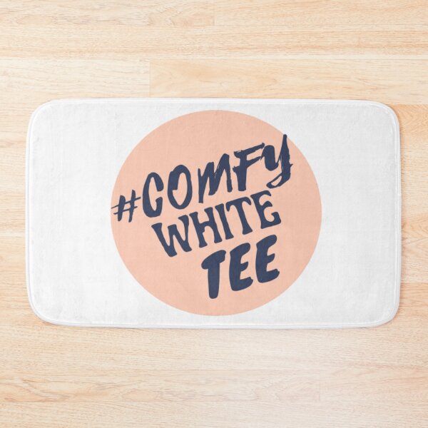 Item preview, Comfy White Tee designed and sold by Tropium-Designs.