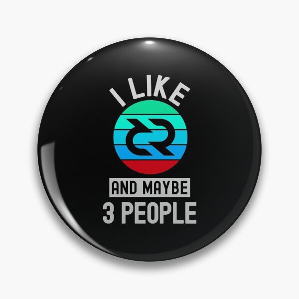 Item preview, decred Crypto, Decred, Cryptocurrency, I Like Decred, And Maybe 3 People designed and sold by Cafecreative.