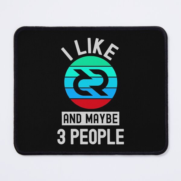 Item preview, decred Crypto, Decred, Cryptocurrency, I Like Decred, And Maybe 3 People designed and sold by Cafecreative.