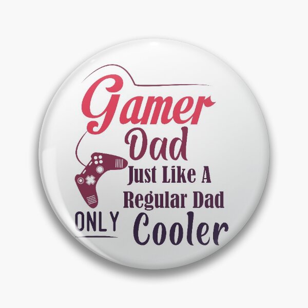 Item preview, Gamer Dad Just Like A Regular Dad Only Cooler Gaming fathers day designed and sold by Shorim.