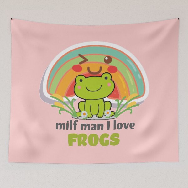 Item preview,  Milf man I love frogs. designed and sold by Umiska.