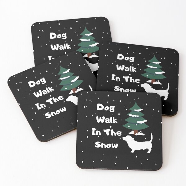 Item preview, Dog Walk In The Snow Essential T-Shirt designed and sold by Issa ★★★★★.
