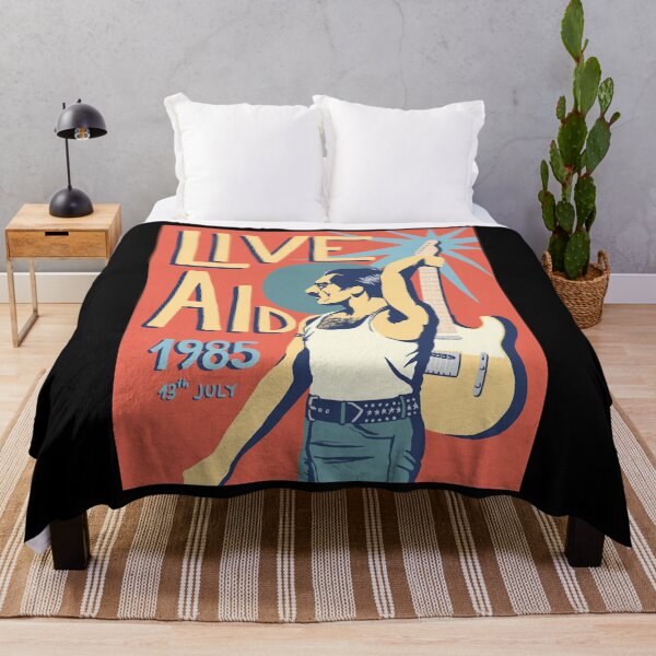 Item preview, Live Aid 1985 Classic T-Shirt designed and sold by JackyAdams.