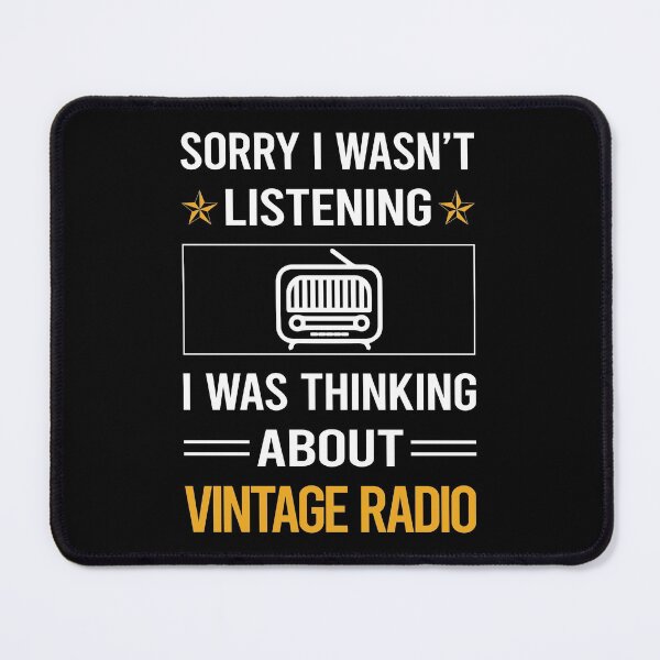 Item preview, Funny Listening Vintage Radio designed and sold by jiggleterrified.