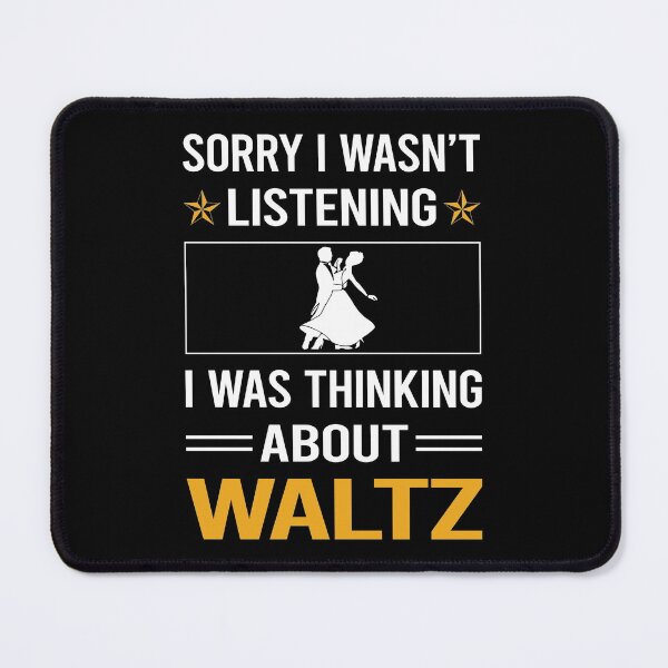Item preview, Funny Listening Waltz designed and sold by jiggleterrified.