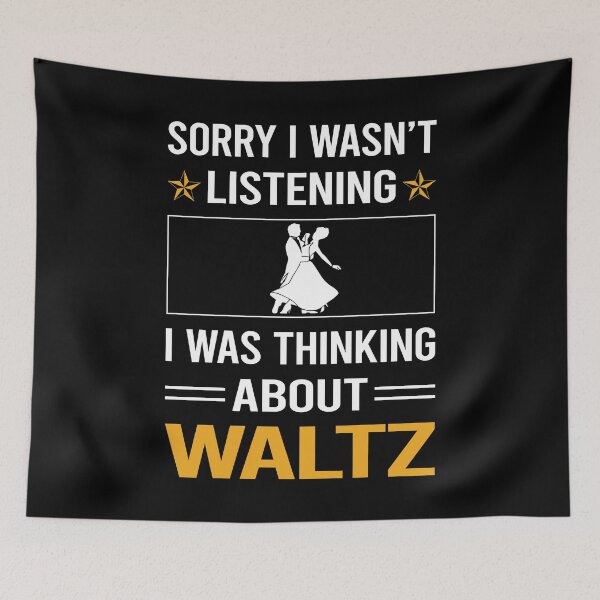 Item preview, Funny Listening Waltz designed and sold by jiggleterrified.