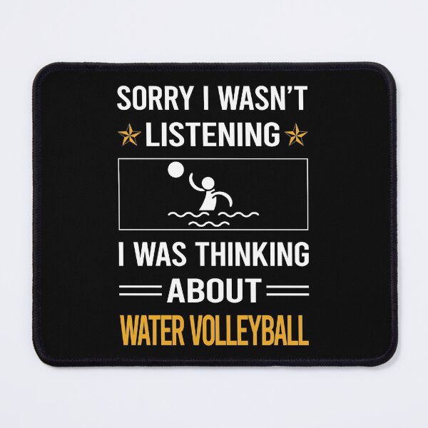 Item preview, Funny Listening Water Volleyball designed and sold by jiggleterrified.