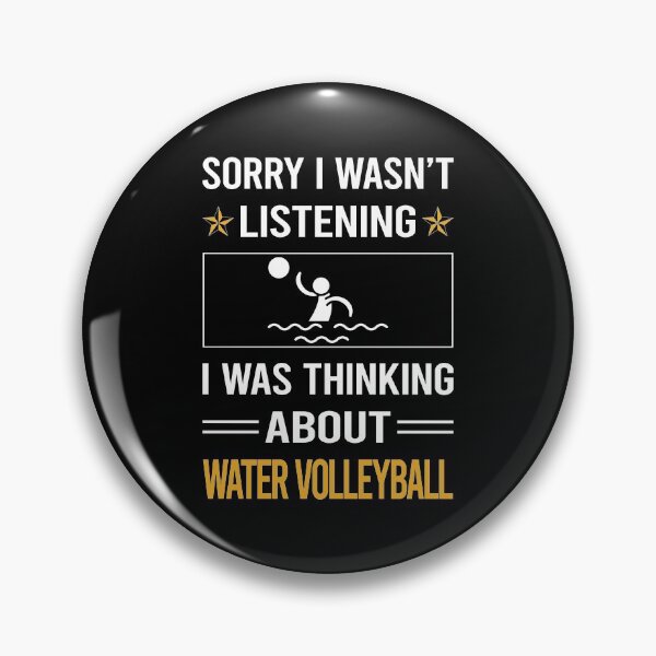 Item preview, Funny Listening Water Volleyball designed and sold by jiggleterrified.