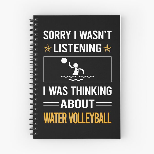 Item preview, Funny Listening Water Volleyball designed and sold by jiggleterrified.
