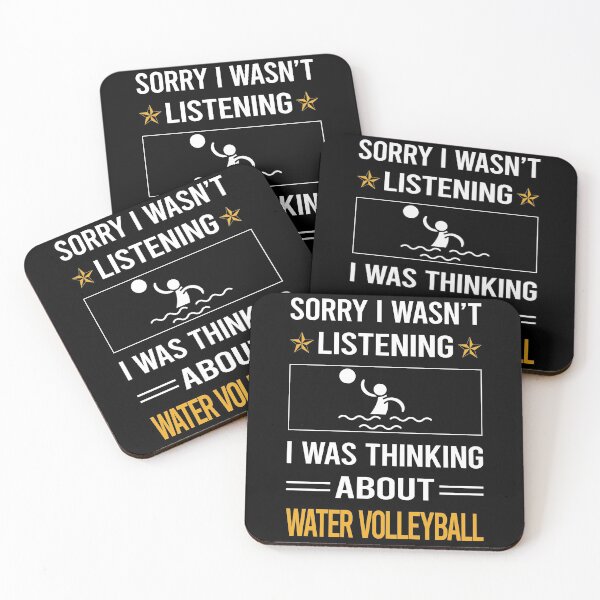 Item preview, Funny Listening Water Volleyball designed and sold by jiggleterrified.