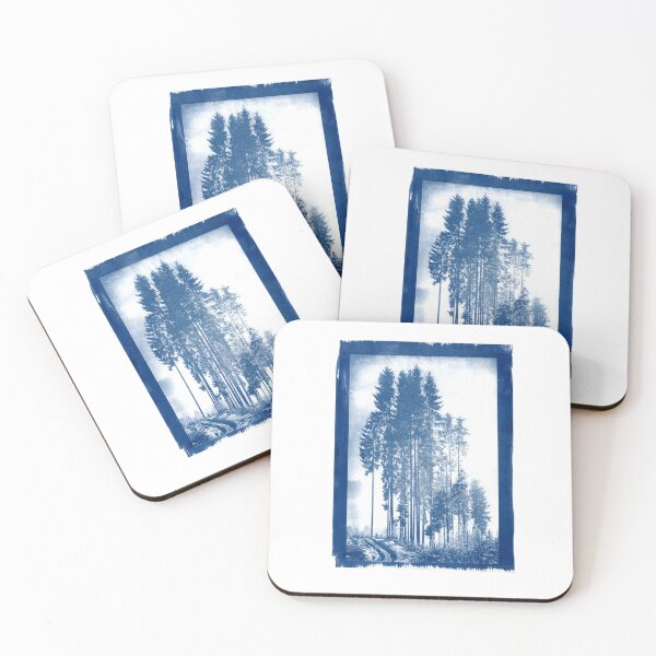 Item preview, CYANOTYPE FOREST designed and sold by Ivy & Foxglove Designs.