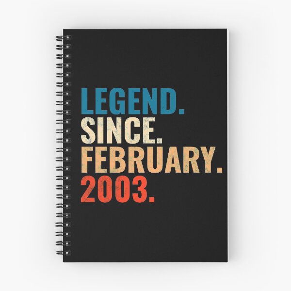 Item preview, Legend Since February 2003 Retro Vintage designed and sold by Teelogic.