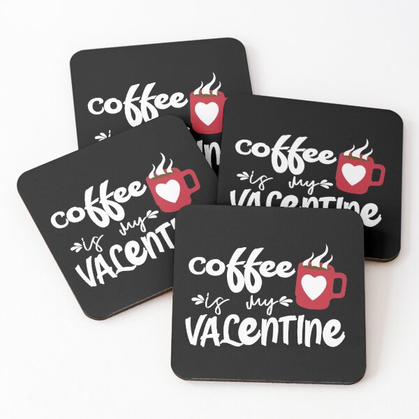 Item preview, Coffee is my valentine designed and sold by AHthatIsNice.