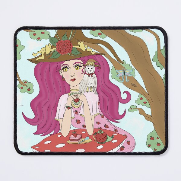 Item preview, Mushroom Tea Party Witch designed and sold by drawwithren.
