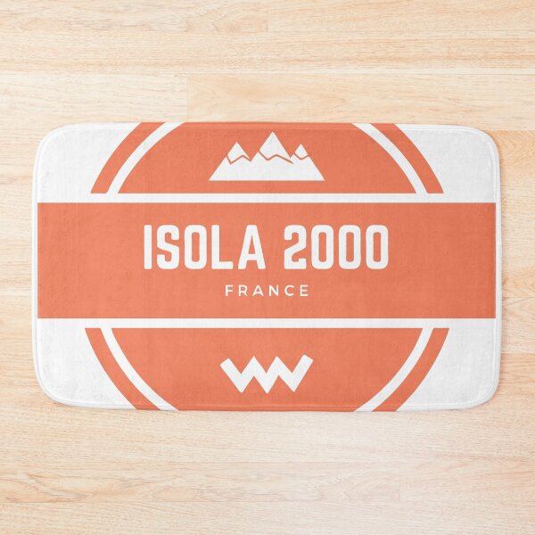 Item preview, Isola 2000 in Mercantour, Alpes Maritimes, Provence Alpe Cote d'Azur, France, Europe - Mountain Hiking Snowboard Ski Resort Vintage Logo designed and sold by Vintage-TM.