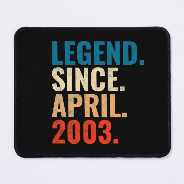 Item preview, Legend Since April 2003 Retro Vintage designed and sold by Teelogic.