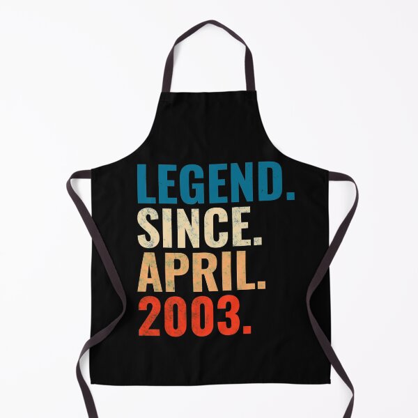 Item preview, Legend Since April 2003 Retro Vintage designed and sold by Teelogic.
