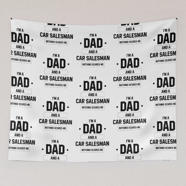Item preview, I'm A Dad And Car Salesman - Funny Job designed and sold by DiogoCalheiros.