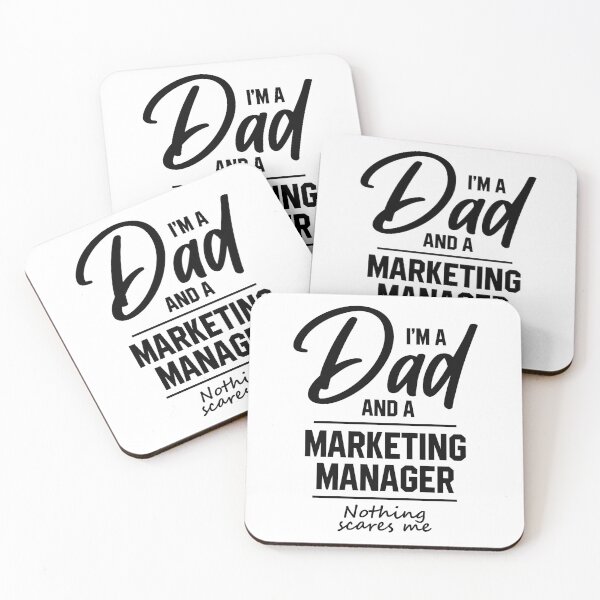Item preview, I'm A Dad And Marketing Manager - Funny Job designed and sold by DiogoCalheiros.