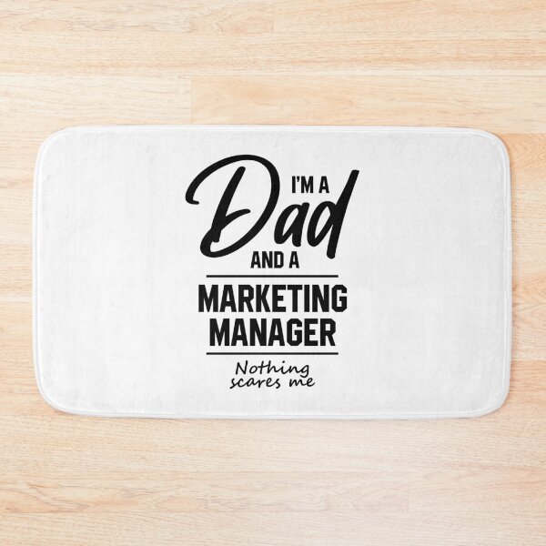 Item preview, I'm A Dad And Marketing Manager - Funny Job designed and sold by DiogoCalheiros.