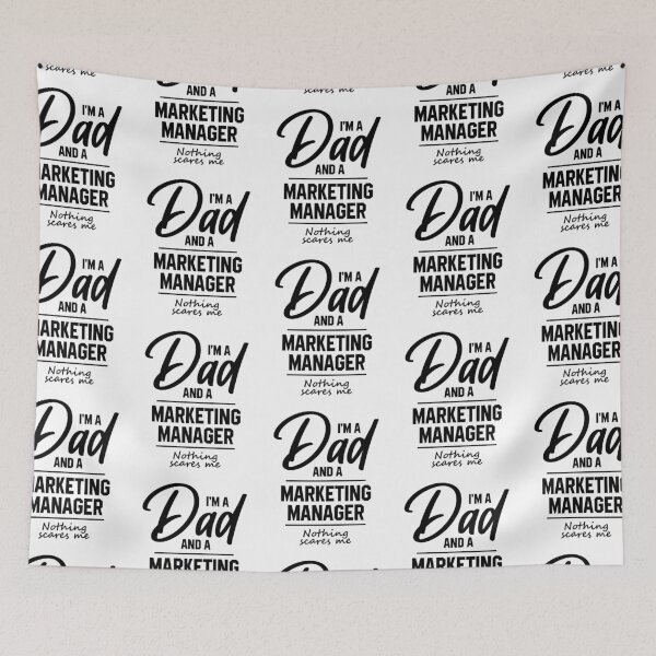 Item preview, I'm A Dad And Marketing Manager - Funny Job designed and sold by DiogoCalheiros.