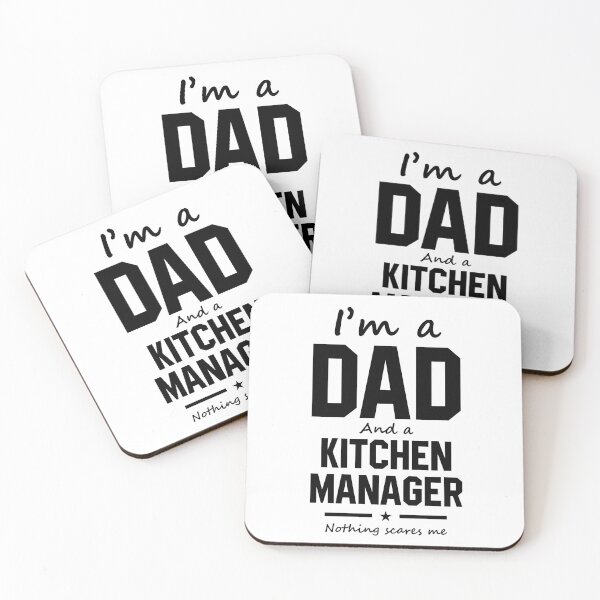 Item preview, I'm A Dad And Kitchen Manager - Funny Job designed and sold by DiogoCalheiros.